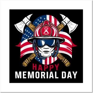 Happy Memorial day | Veteran lover gifts Posters and Art